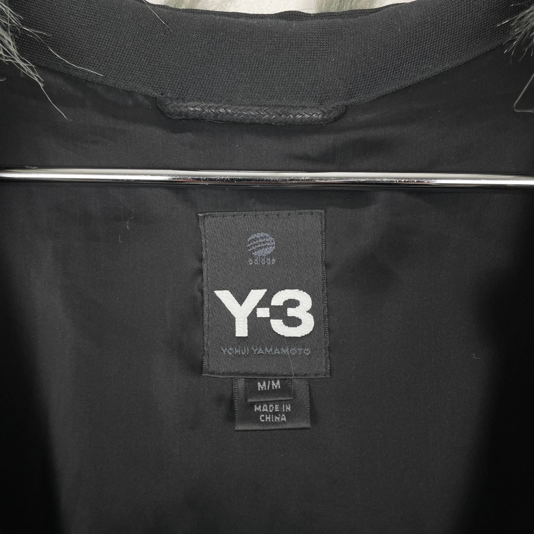 Y-3 Yohji Yamamoto Faux Fur Cape - Image 6