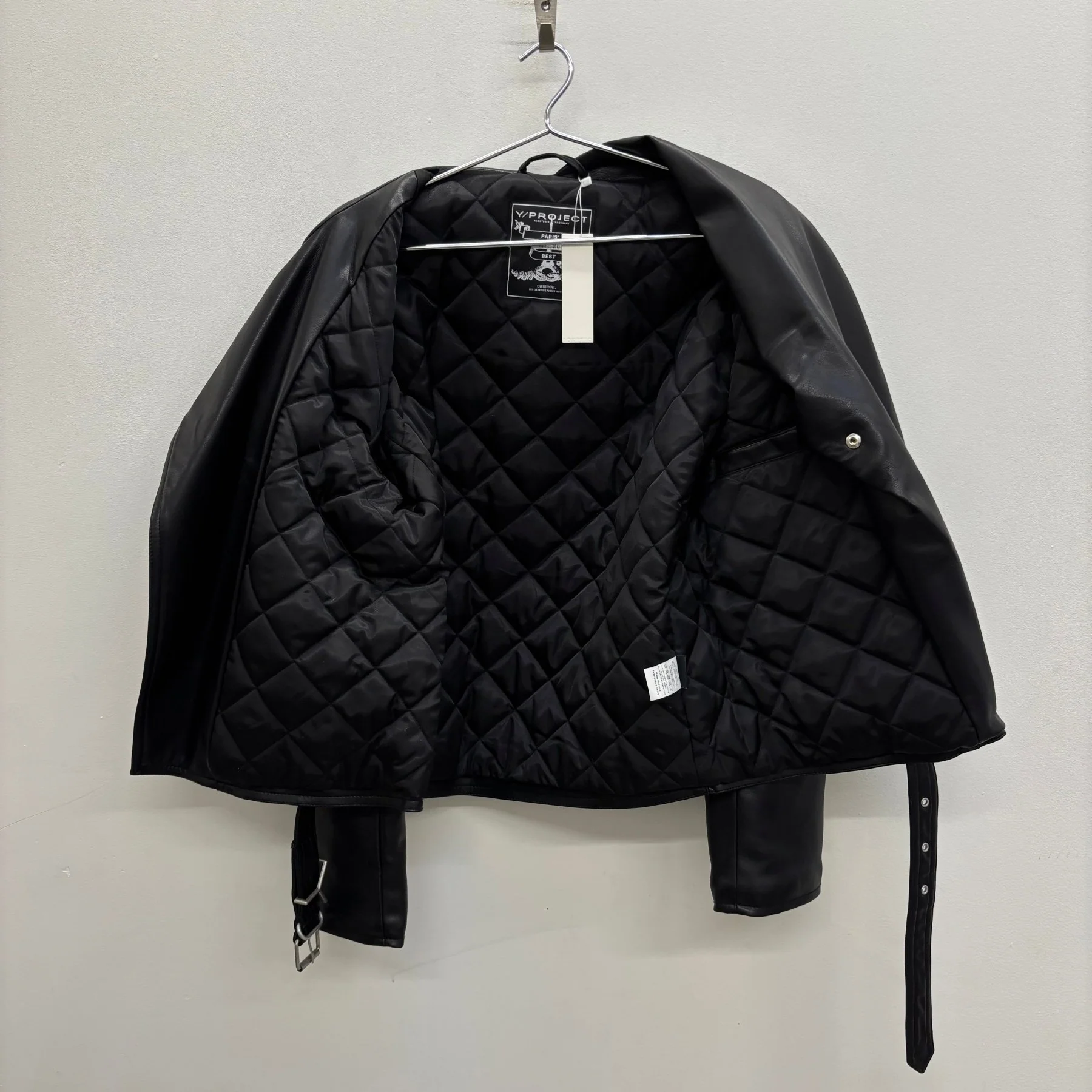 Y/Project Oversized Motorcycle Jacket - Image 11