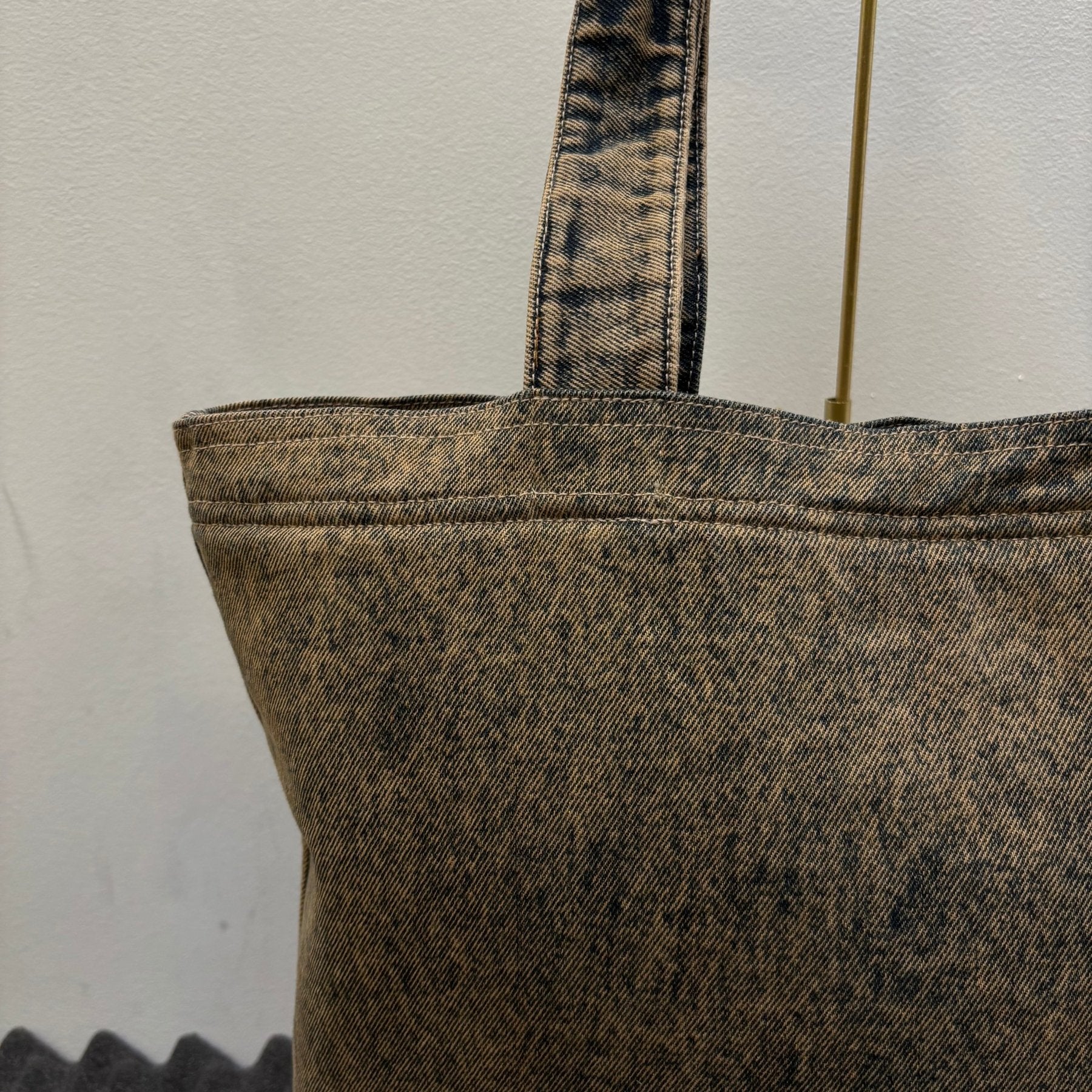 Y/Project Paris’ Best Distressed Denim Tote Bag - Image 9