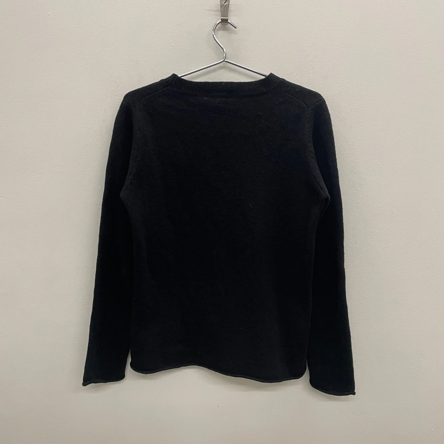 90s Yohji Yamamoto Wool Crewneck Sweater - Image 2