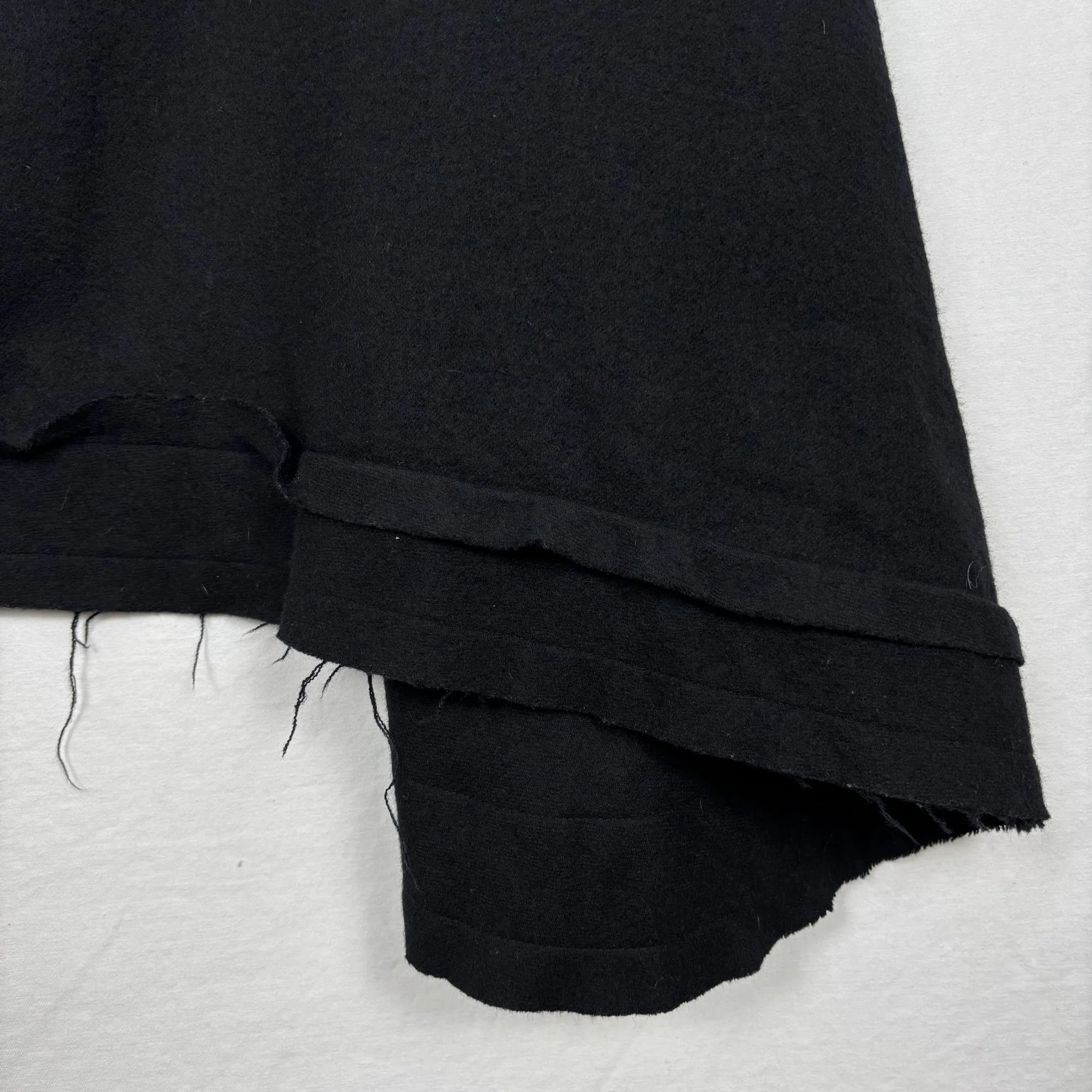 Yohji Yamamoto Wool Asymmetric Skirt - Image 5