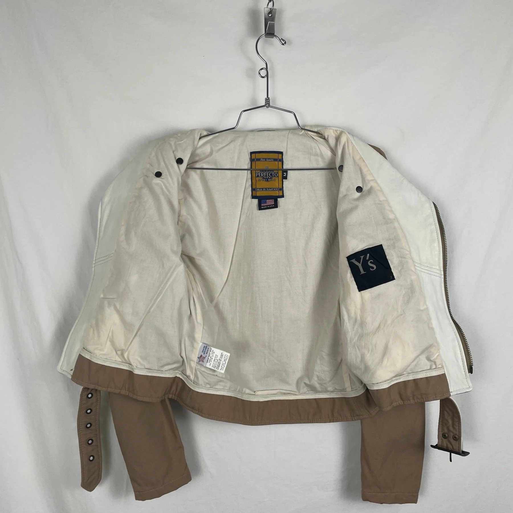 Yohji Yamamoto X Schott Nyc Biker Jacket - Image 8