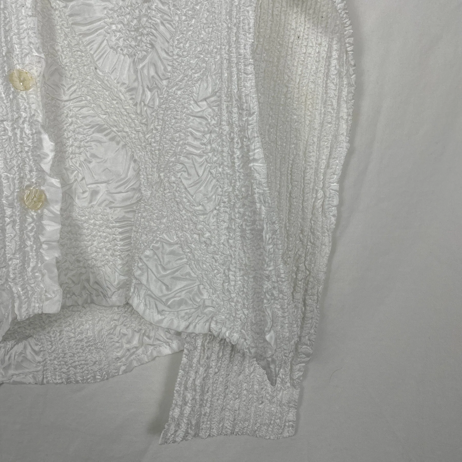 Yoshiki Hishinuma Scrunched Button Up Shirt - Image 4