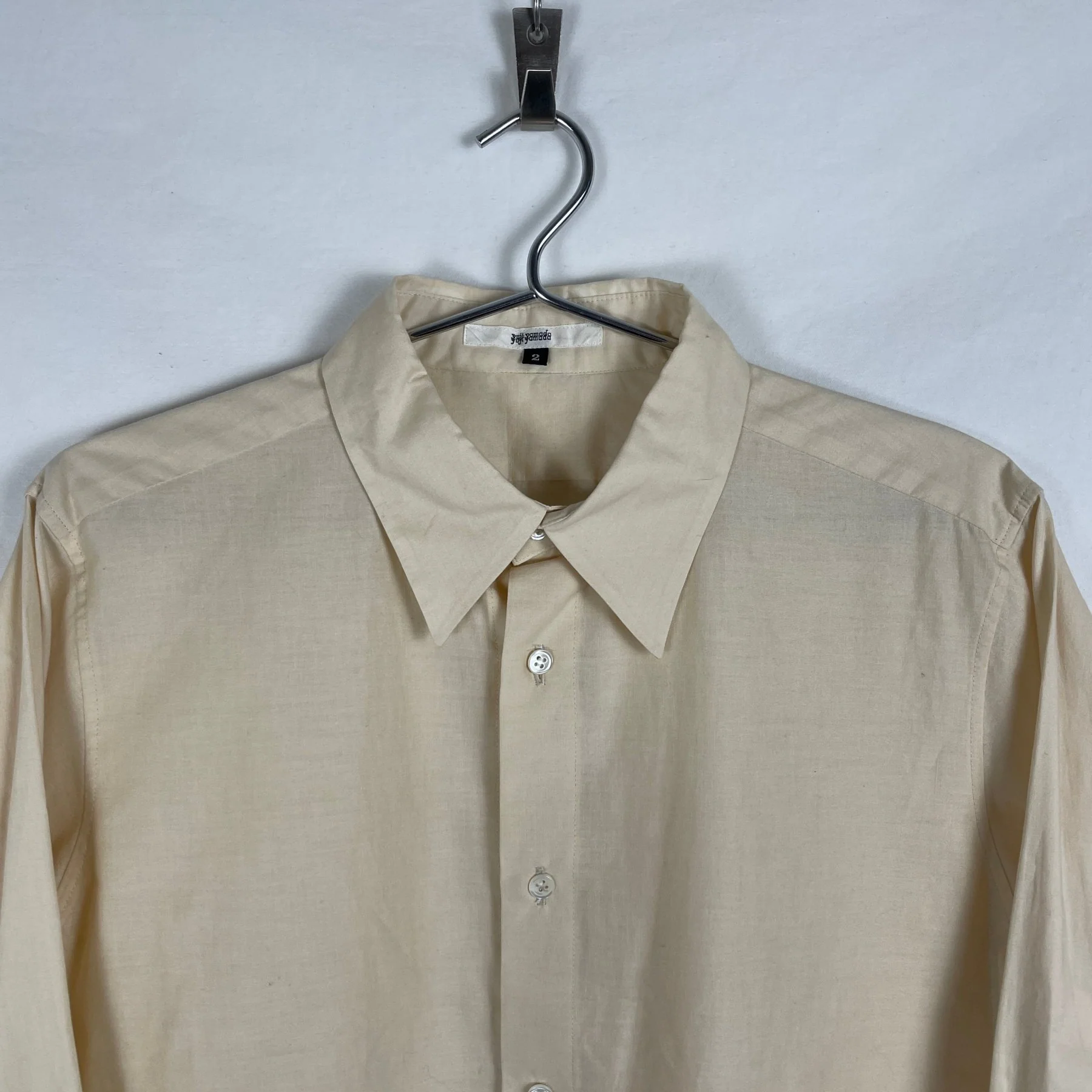 Yuji Yamada Hole Button Up Shirt - Image 2