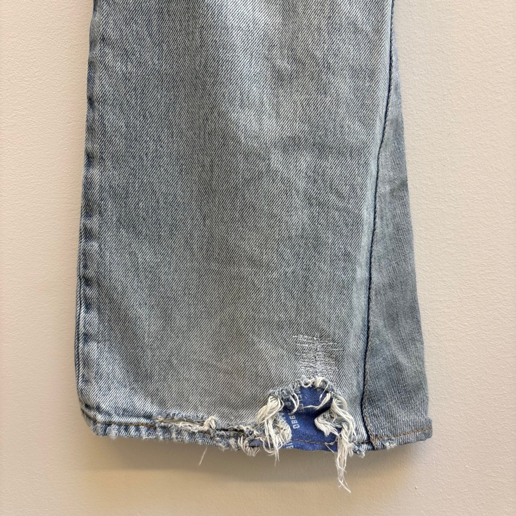 SS21 Yves Saint Laurent Bootleg Light Wash Jeans (altered) - Image 11